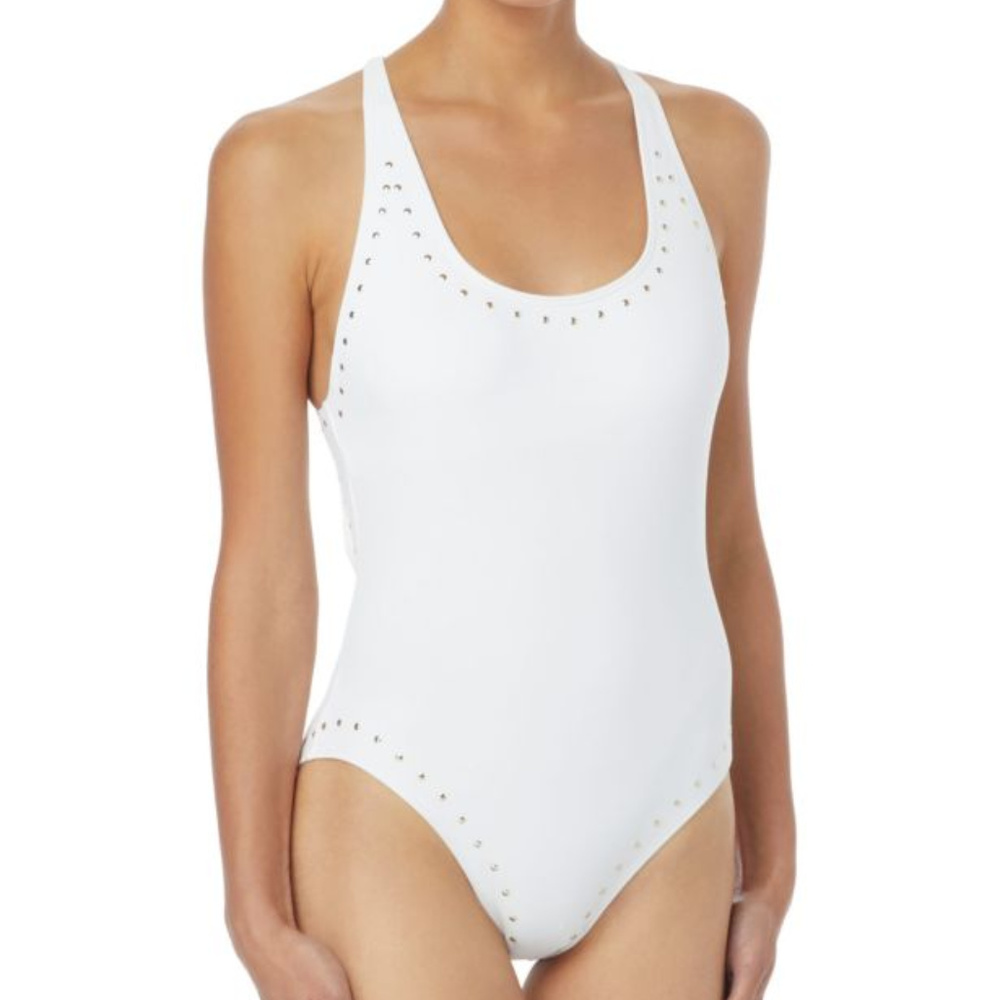 ✨ Michael Kors White Studded One-Piece (NWT)